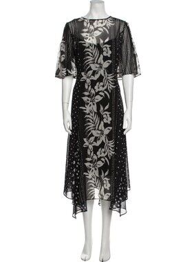 Teri Jon by Rickie Freeman Midi Dress